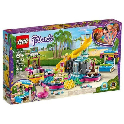 Lego Friends A Festa na Piscina da Andrea 41374