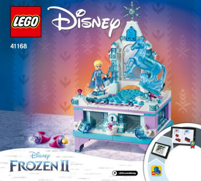 Lego Frozen 2 41168 - Guarda Jóias Criativo da Elsa
