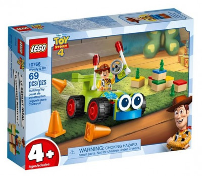 Lego Juniors 10766 - Toy Story 4 Woody e RC