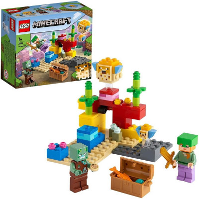 Lego Minecraft O Recife de Coral 21164