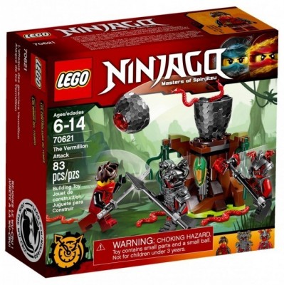 Lego Ninjago O Ataque do Vermillion 70621