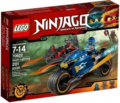 Lego Ninjago Relâmpago do Deserto 70622