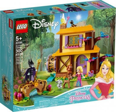 Lego Princess A Casa da Floresta de Aurora 43188