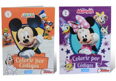 Livro Atividades Colorir por Códigos Disney Sortido