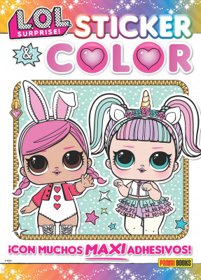 Livro Atividades LOL Surprise Sticker and Color