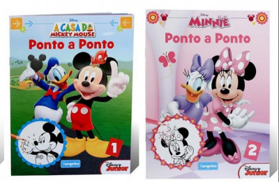 Livro Atividades Ponto a Ponto Disney Sortido