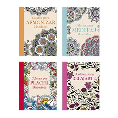 Livro Colorir Mandalas sortido