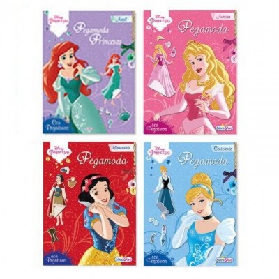 Livro Colorir sortido Princesas Disney