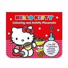 Livro para colorir com actividades Hello Kitty