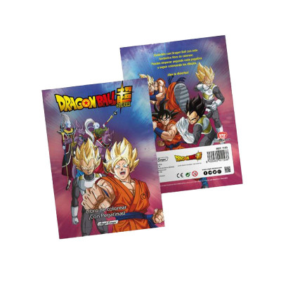 Livro Para Colorir Dragon Ball c/ Autocolantes