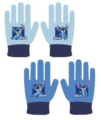 Luvas Mágicas Stitch Azuis