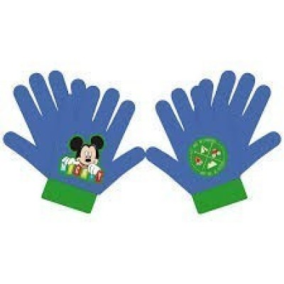 Luvas Mickey azul e verde