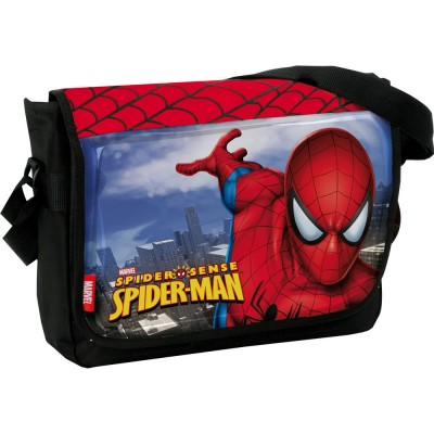 Mala escolar ombro homem aranha