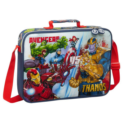 Mala Extra Escolar Avengers Heroes vs Thanos 38cm