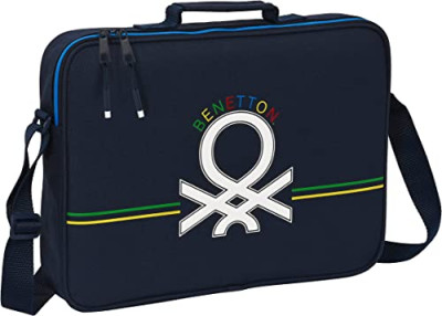 Mala Extra Escolar Benetton Sixties 38cm