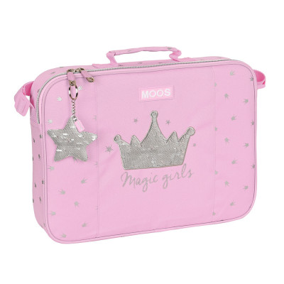 Mala Extra Escolar Moos Coroa Magic Girls 38cm