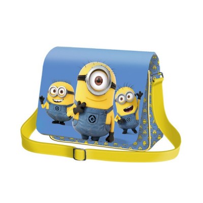 Mala Horizontal Tiracolo Hello! Minions 37cm