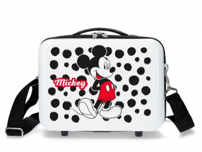 Mala Necessaire ABS Mouse Mickey Disney Adap Trolley