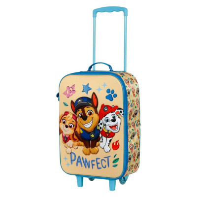 Mala Trolley Viagem 3D Patrulha Pata Pawfect 47cm