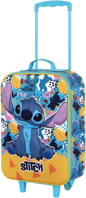 Mala Trolley Viagem 3D Stitch Colors 47cm
