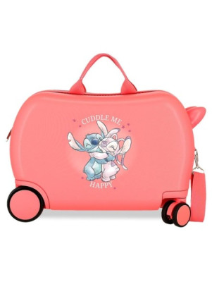 Mala Trolley Viagem ABS 45cm Stitch Cuddle Me