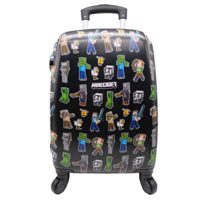 Mala Trolley Viagem ABS 55cm Minecraft