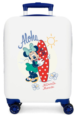 Mala Trolley Viagem ABS 55cm Minnie Aloha