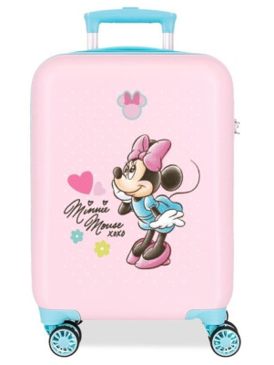 Mala Trolley Viagem ABS 55cm Minnie Imagine Rosa