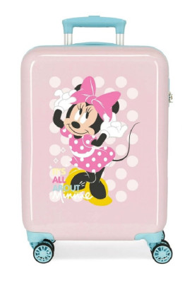 Mala Trolley Viagem ABS 55cm Minnie I´ts All About