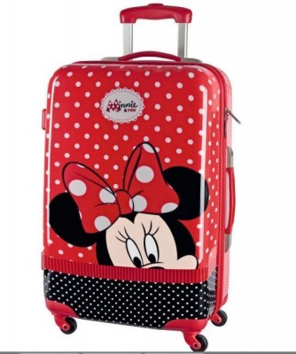 Mala trolley viagem disney minnie rigida minnie & you