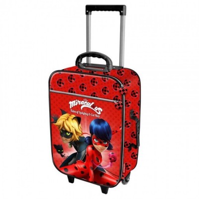 Mala viagem c/ trolley Ladybug - Defenders