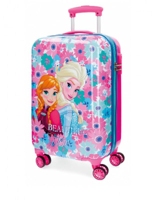 Mala Viagem Trolley Flowers Frozen