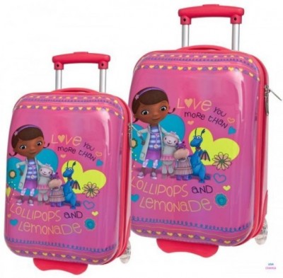 Malas Trolley de Viagem Doutora Brinquedos