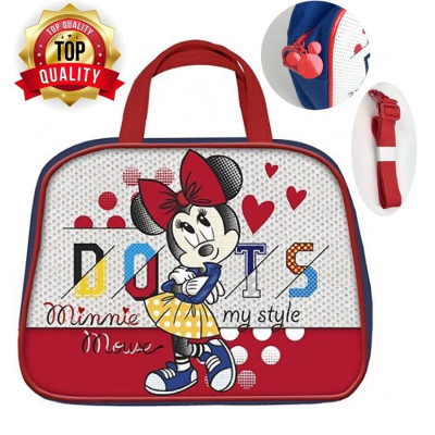 Malinha Tiracolo e Alças Minnie Dots