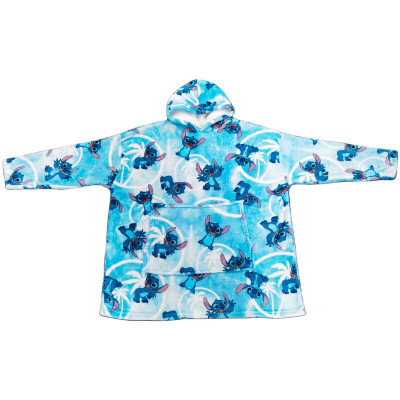 Manta Camisola com Capuz Stitch Disney