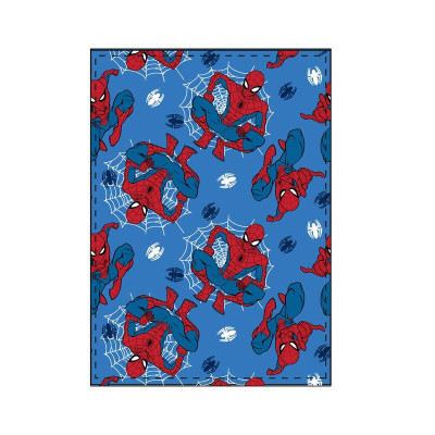 Manta Coralina Spiderman Marvel Azul 100x140cm