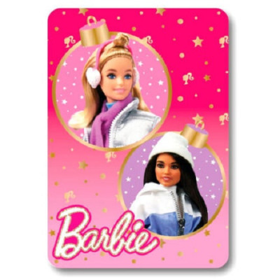 Manta Polar Barbie Christmas Ball