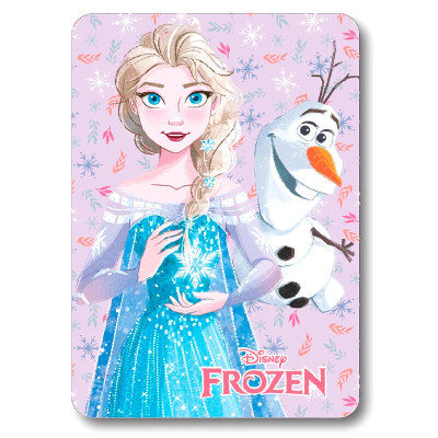 Manta Polar Frozen Elsa e Olaf