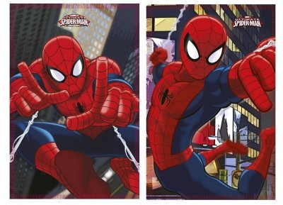 Manta Polar Marvel Spiderman City - Sortido