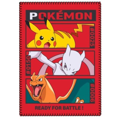 Manta Polar Pokémon Vermelha