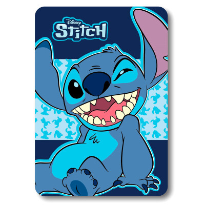Manta Polar Stitch Disney Azul