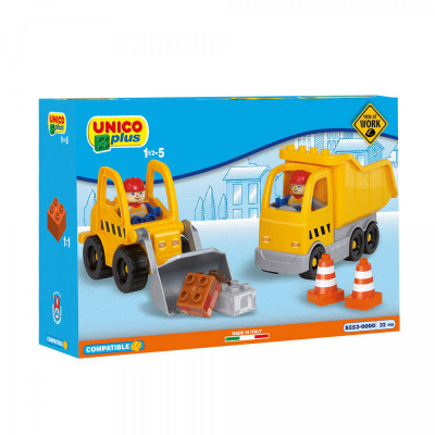 Máquinas Construção Unico Plus 32 pcs