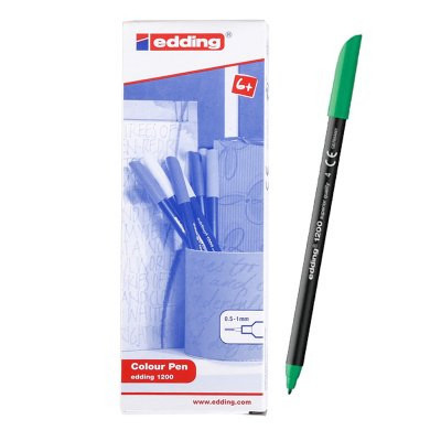 Marcador Edding 1200 04 Verde 10 unid