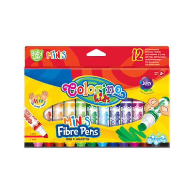 Marcadores Mini 12 Cores Colorino