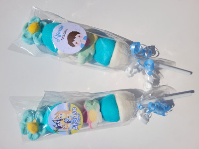 Marshmallows Margarida Azul c/ Personalização