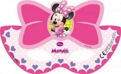 Máscaras de festa da Minnie Disney