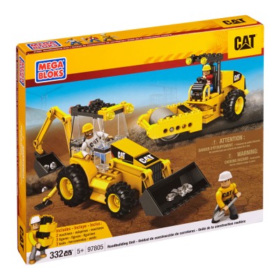 Mega CAT Construção na Estrada
