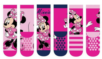 Meias Antiderrapantes Sortidas Minnie