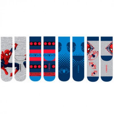 Meias sortidas Marvel Spiderman pack 12