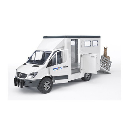 Mercedes Benz Sprinter p/ transporte animais Bruder